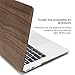 MacBook Air 13 Case, GMYLE Hard Case Print Frosted for MacBook Air 13 inch - Wooden Pattern II Rubber Coated Hard Shell Case Cover