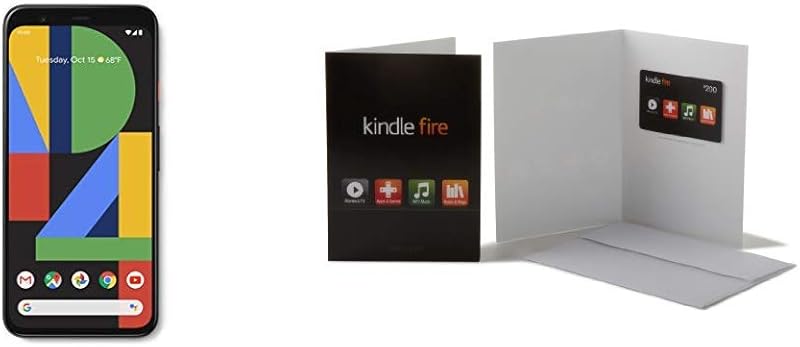 Google Pixel 4 谷歌智能手机 无锁版（6G+64GB）+$200礼品卡套装 8.2折$699 两色可选 海淘转运到手约￥4825