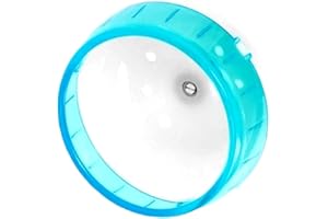 NJXMDR Silent Hamster Wheel for Small Pets - 4.7-Inch Non-Slip, Durable Exercise Wheel, Quiet Running for Hamsters