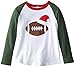 Mud Pie Baby Boys' Little Christmas Football T-Shirt