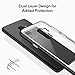Caseology Skyfall for Galaxy S9 Plus Case (2018) - Clear Back & Slim Fit - Black