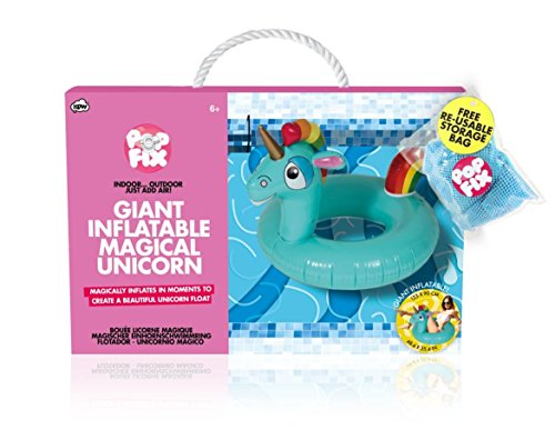 Pop Fix Giant Inflatable Magical Unicorn Pool Ring Float