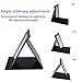 inforest Folding Travel Vanity Mirror with Desktop Standing Makeup Mirror for Cosmetics Personal Beauty Portable Mirrors