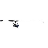 Amazon Com Lews Fishing American Heroes Speed Spin Spinning Rod And Reel Combo 6 6 Medium 4 1 145 Yd 10 Lb 6 2 1 Sports Outdoors