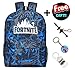 Fortnite Backpack for Kids Teens Youth Boys, Luminous Battle Royale Bag