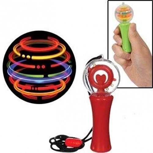Buy Amazing LED spinning lights show sensory visual fidget toy silent