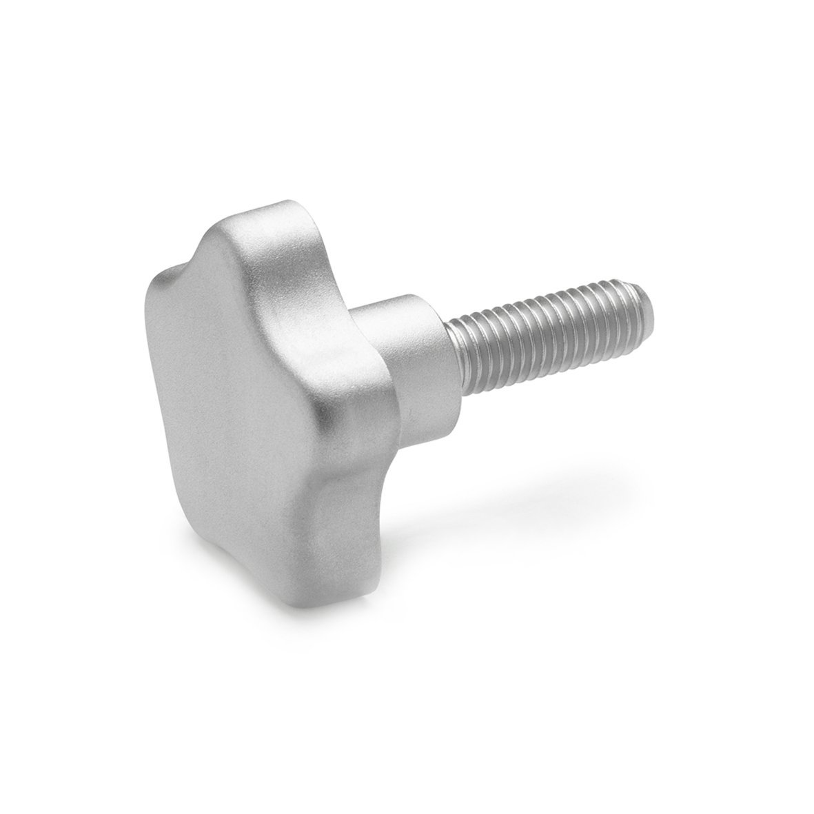 Ganter Normelemente Stainless Steel Star Grip Screw GN 5334-60-M12-30 Matt Blasted Pack of 1