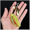 6-Fishing-Hard-Spinner-Lure-Spinnerbait-Pike-Bass-18g063oz-T11 6-Fishing-Hard-Spinner-Lure-Spinnerbait-Pike-Bass-18g063oz-T11