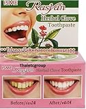 12 Pack X Rasyan Isme Herbal Clove Toothpaste Tooth Paste Anti Bacteria Bad Breath Decay 25g.
