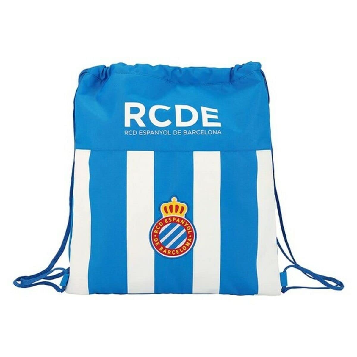 R.C.D. Espanyol Official Large Cloth Bag With Strings