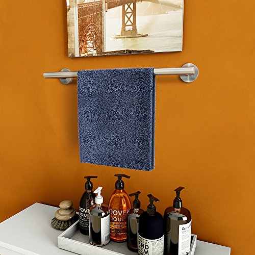 Wall Mounted Hand Towel Holder Rack For Shower Luckin Brushed Nickel Towel Bar For Bathroom 12 Inch Towel Holder Stainless Steel Kitchen Towel Rod Tr0012 Towel Bars
