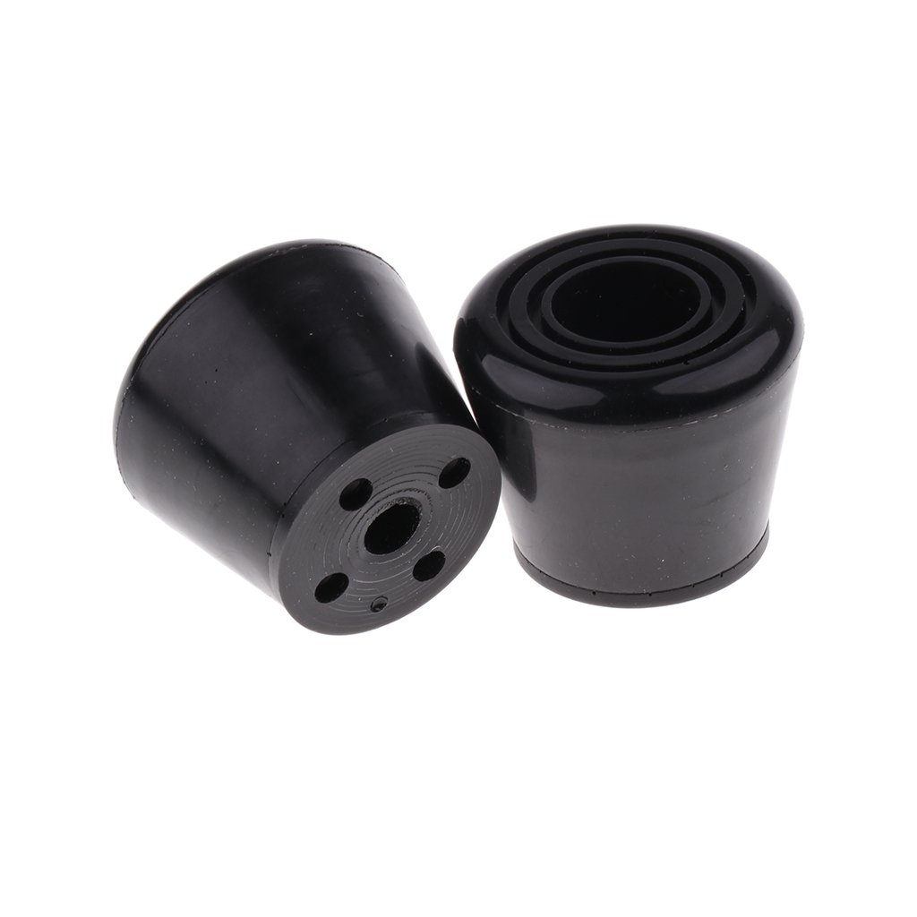2pcs Roller Skate Toe Stops Stoppers 45mm Stem Extra Long Lasting Grip