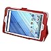 Acer Iconia One 8 B1-850 Case,Mama Mouth PU Leather Folio 2-folding Stand Cover with Stylus Holder for 8