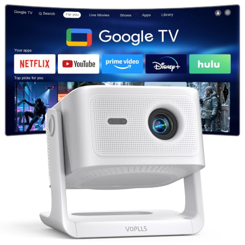 VOPLLS 4K Smart Google TV Projector