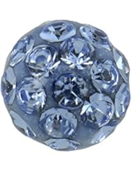 Studex Sensitive Regular 6mm Light Sapphire Crystal Fireball Stainless Steel Stud Earrings