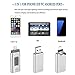 Yafeite Memory stick Flash Drive Thumb External Storage Expansion Connector for iPhone iOS PC Android 32GB 3 in 1(Silver)