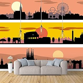 Wall Murals for Bedroom Beautiful Pictures Collection Removable Wallpaper Peel and Stick Wall Stickers - 66x96 inches