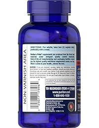 Suplemento Puritan's Pride Triple Glucosamina, condroitina y MSM Joint Soother, 180 cápsulas