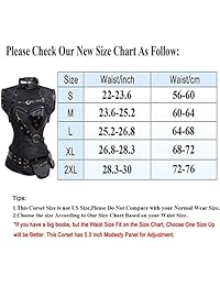 KIWI RATA chaleco de chaleco de chaleco de chaleco de chaleco estilo steampunk gótico para dama, de acero hueso