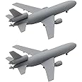 2PCS KC-10 Tanker Integrated Resin Aircraft DIY Model 1/2000 1/700 Simulation Exquisite Restoration of Extender Models for Collecting(1/700 (81mm))