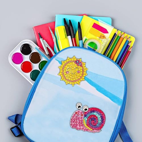 Kit Adesivos De Pintura Com Diamantes Para Crianças Infantil