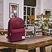 VASCHY Unisex Classic Lightweight Water-resistant Campus School Backpack for Women Travel BackPack Burgundy Fits 15.6Inch Laptop
