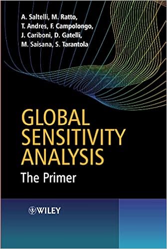 Amazon Com Global Sensitivity Analysis The Primer 9780470059975 Saltelli Books