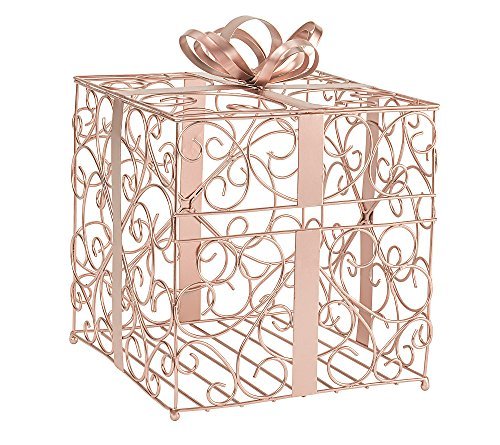Cathy's Concepts 1943RG Card Holder, One Size, Metallic Rose Gold