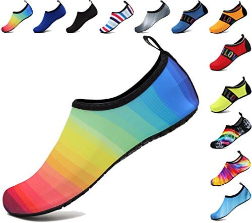 adituob Water Sports Shoes Aqua Barefoot Socks Pool Beach Swim Exercise for Women and Men