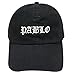 City Hunter C104 Pablo Cotton Baseball Cap 9 Colors (Black)