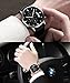 KASHIDUN Men's Watches Casual Quartz Wrist Watches Luminous Waterproof Date Watch-Black Dial TL-YHP