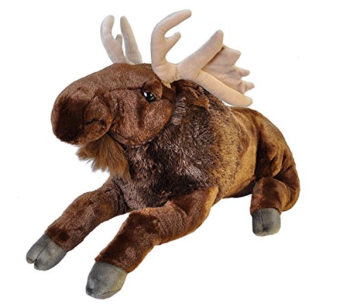 Wild Republic Jumbo Moose Plush, Giant Stuffed Animal, Plush Toy, Gifts