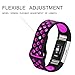 Replacement Band for Fitbit Charge 2, Fashion Sport Band with Ventilation Hole Small