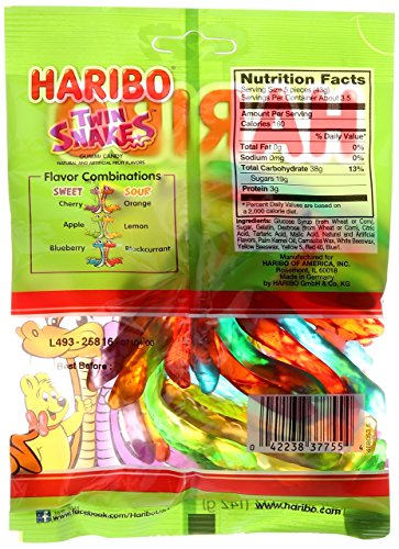 Haribo Twin Snakes Gummies - Image 4