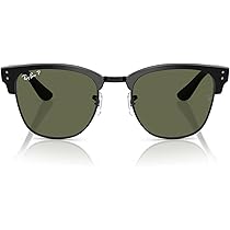 Amazon.com: Ray-Ban RBR0504S Clubmaster Reverse Square Sunglasses 