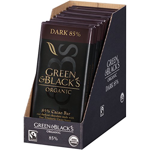 Green & Black's Organic Dark Chocolate, 85 Cacao, 3.5 Ounce Import It All