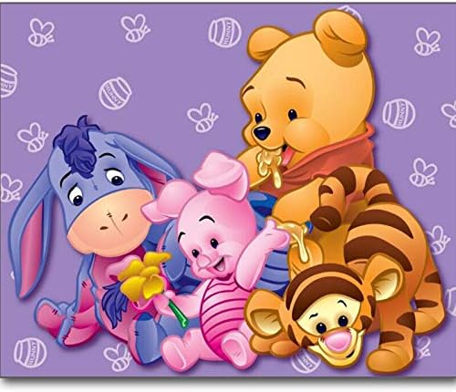 XCCYCJ (23.6x35.4inch) 3D DIY diamond painting 5D mosaic Winnie the Pooh family full round / square diamond embroidery cross stitch home craft decoration