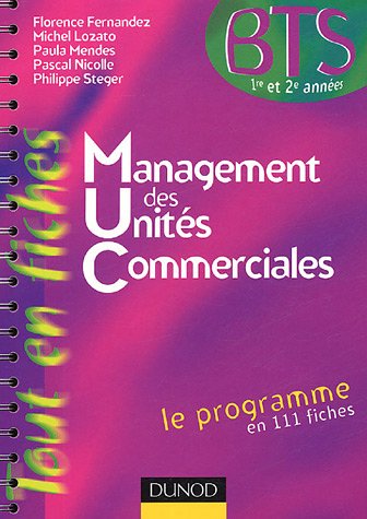 Management des unités commerciales BTS by (Paperback)