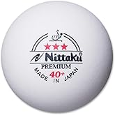 NITTAKU 3-Star Premium Table Tennis Balls