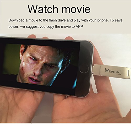 USB Stick pour iPhone Clé 16GO ATIMESPAL iPhone Mémoire avec Connecteur Lightning (16GB)