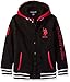 U.S. Polo Assn. Boys' Little Boys' Sherpa Lined Fleece Hoodie, Red, 5/6