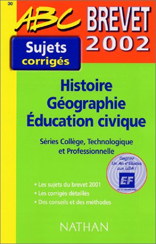 Histoire-géographie-éducation civique