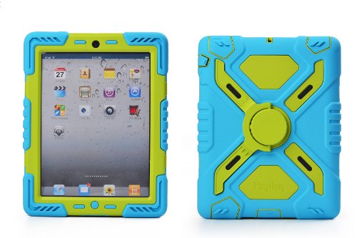Pepkoo ipad mini 1& 2 case plastic kid proof extrem…