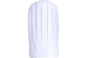 Chef Hat for Men Women Adults,Elastic Band Adjustable Cotton Chefs Hat Hibachi Chef Works Hats White Black Chef Cap Cook Hat