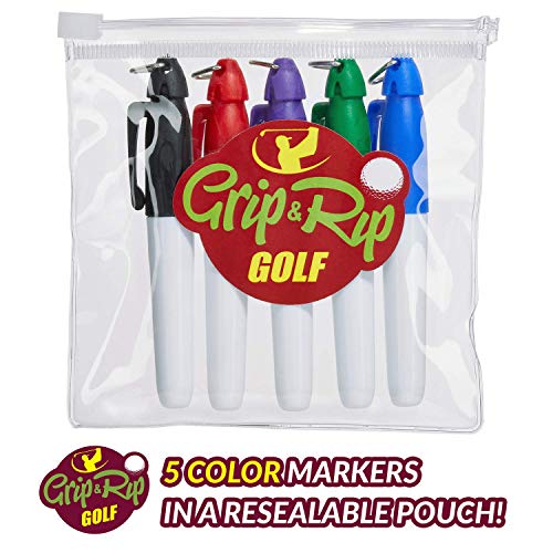 Golf Ball Marker Set 2 Triple Track Golf Line Marker Stencils 5