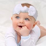 Aolso Baby Girl Nylon Headbands 3pcs Newborn Headbands & Bows view 6