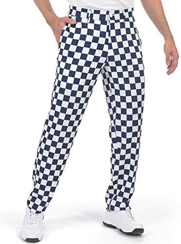 checkered golf pants