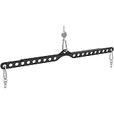 Fit4Fun 2:1 Cable Adapter LAT Pull Down Bar, 6-35in Options