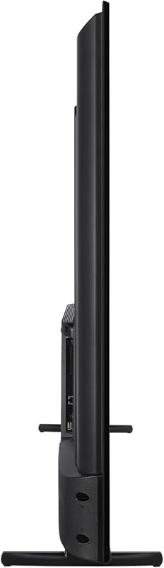 Telefunken 65DTUV725 Smart TV 4K UHD de 65 polegadas, sem moldura, imagem HDR10, áudio Dolby, compatível com Alexa e Google Voice Assistant