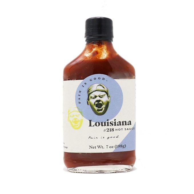 Pain Is Good Batch 218 Louisiana Style Hot Sauce 7 Ounce